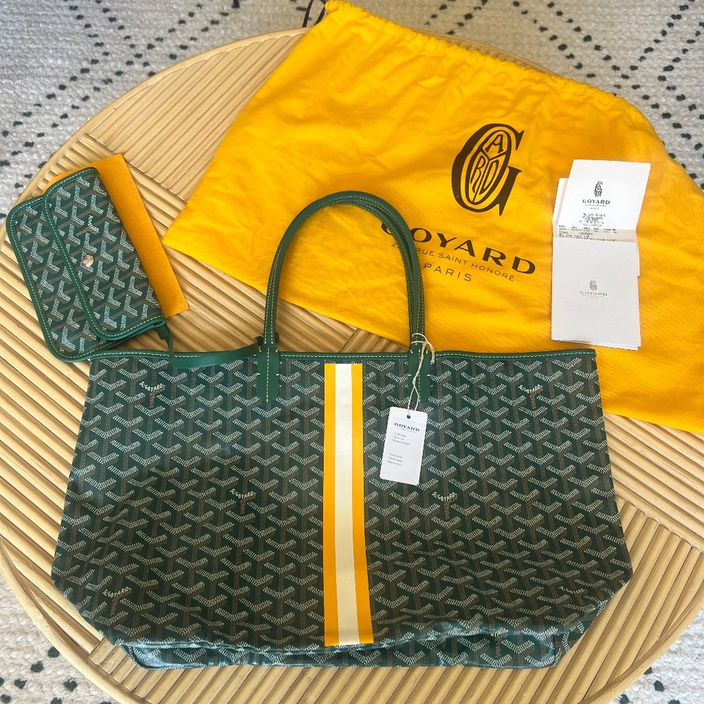 Brand New - Goyard Saint Louis Tote PM Green